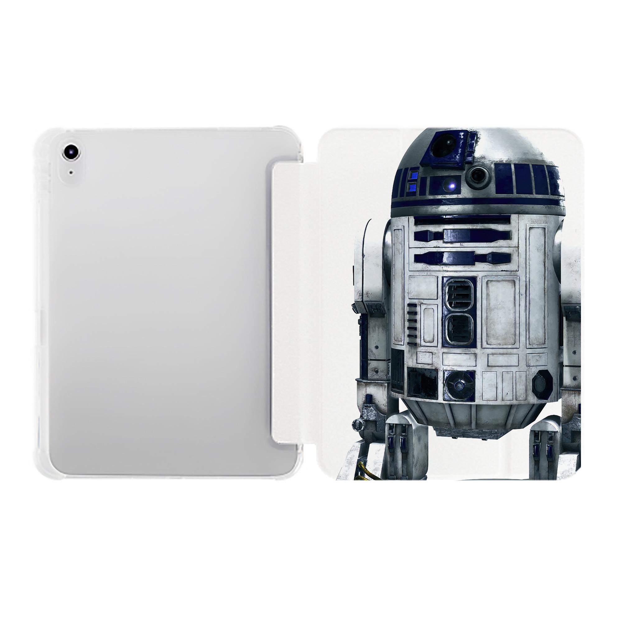 （画像用） スター・ウォーズ Star Wars IPad ケース ペン収納付き 三つ折りスタンド PUレザー×シリコン 対応機種9.5/10.5/10.9インチ